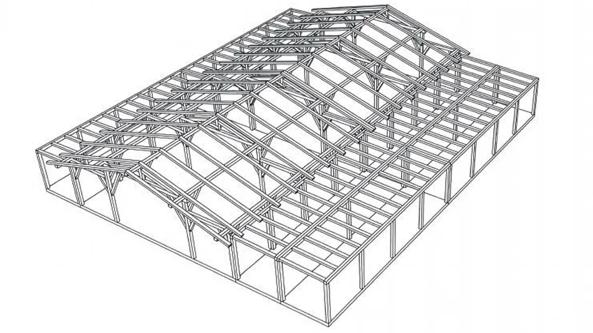 Winterbarn CAD drawing